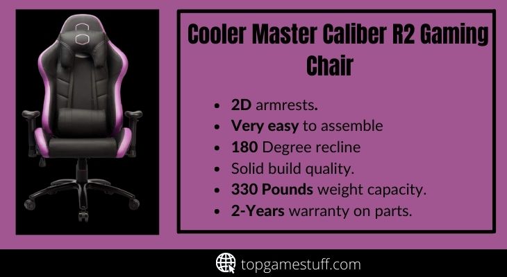 cooler master caliber R2 Gaming chair