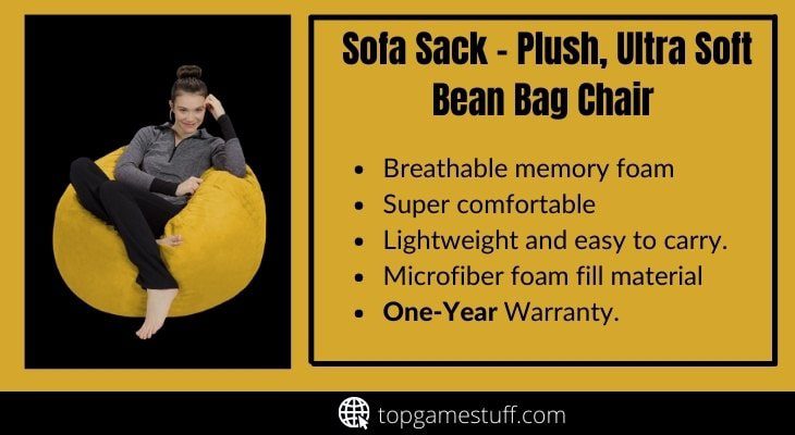 sofa sack memory foam bean bag chair