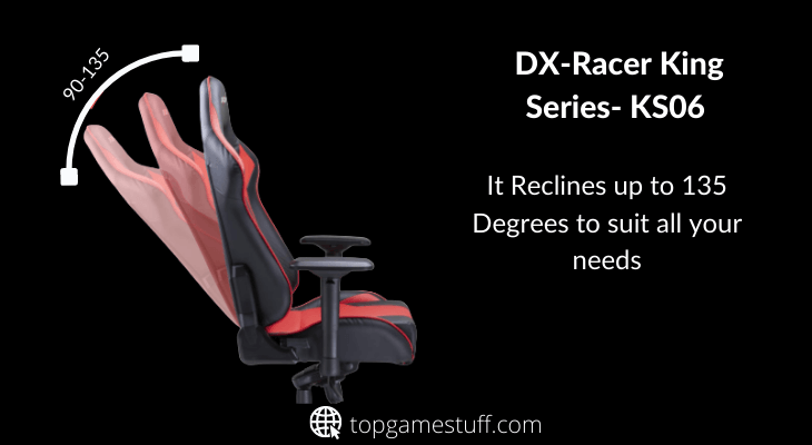 DX-Racer king series reclining gaming chair