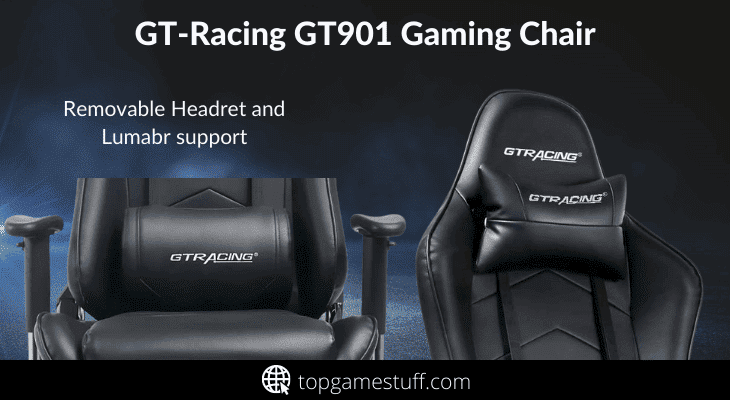 Gt901 with removable headrest and lumbar support