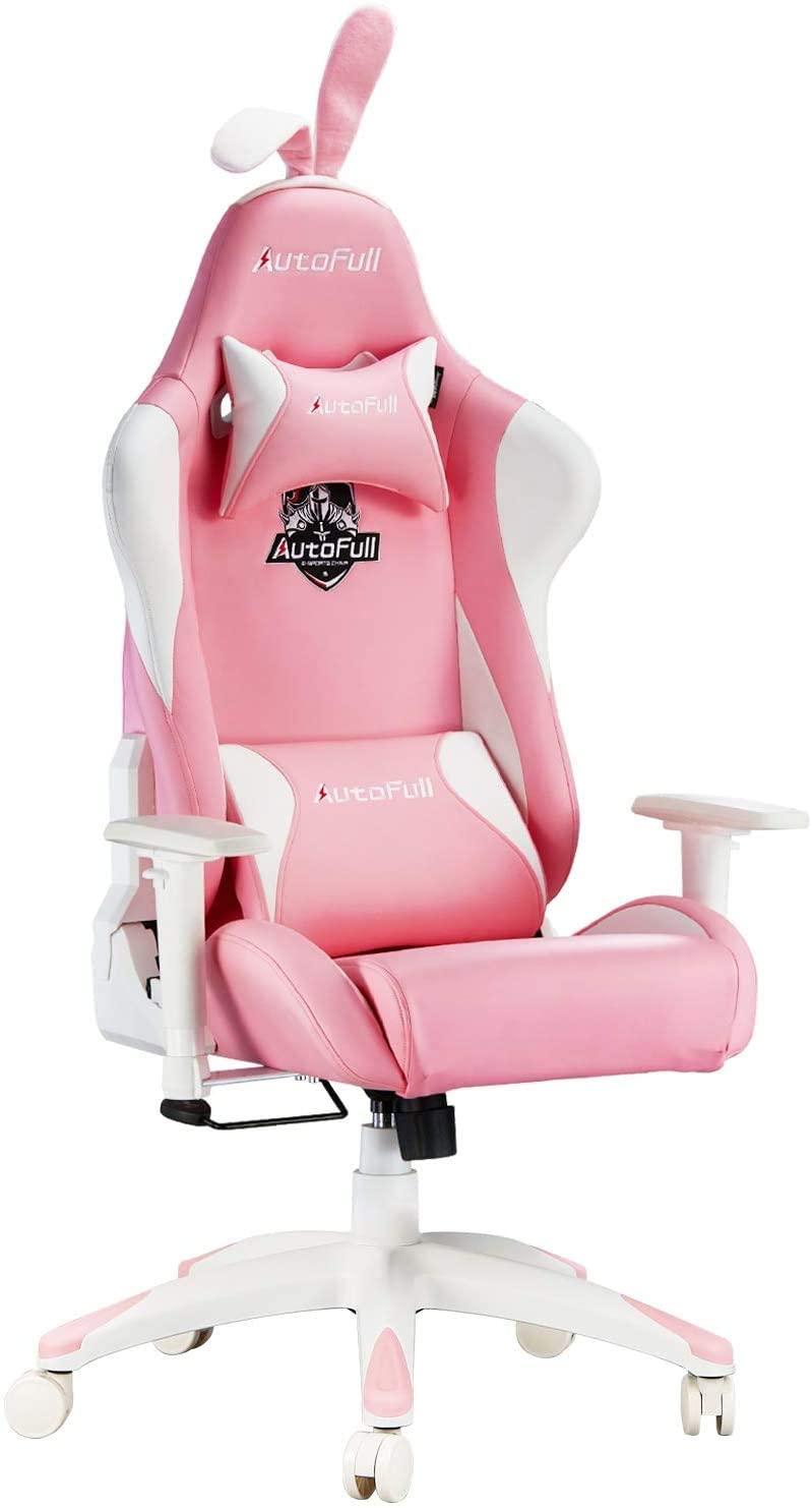 Auto-full Pink Gaming Chair