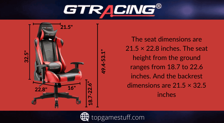 GT-Racing Gt099 Dimensions