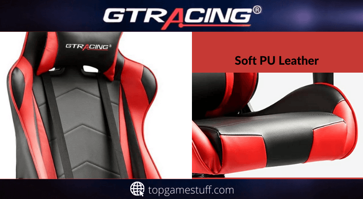 GT-Racing Soft PU Leather gaming chair