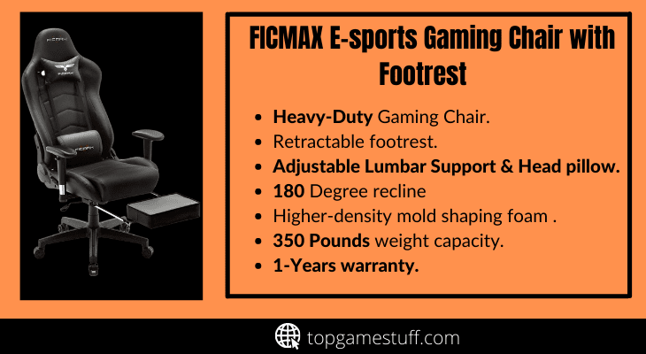 FICMAX E-Sports gaming chair